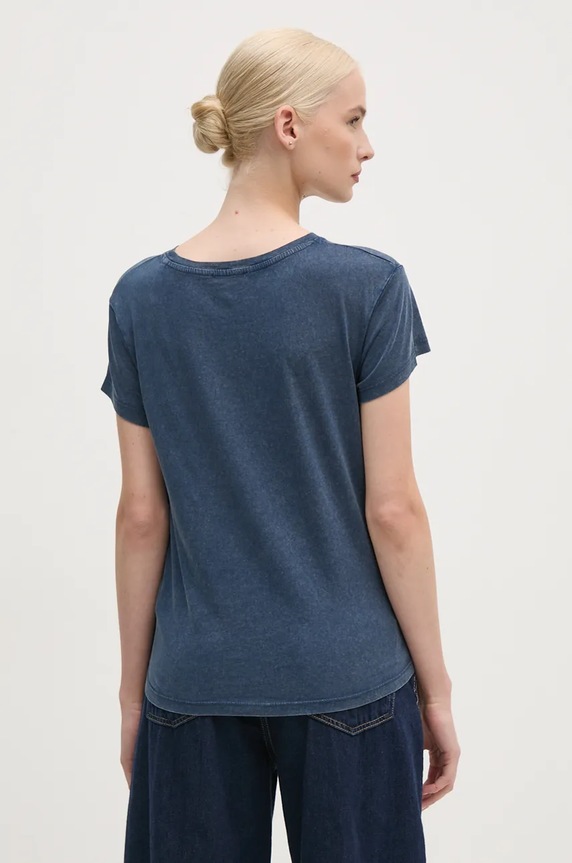 Îmbrăcăminte Pepe Jeans tricou FELICE PL505952 bleumarin