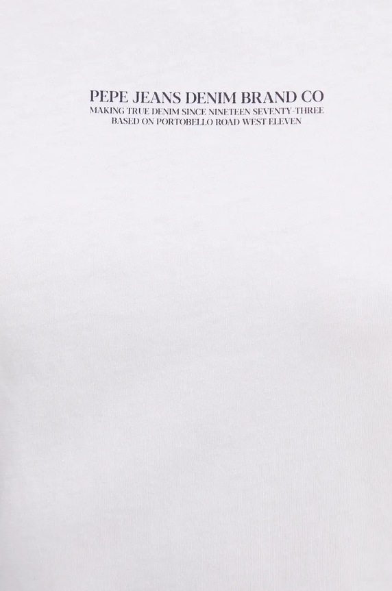 Pamučna majica Pepe Jeans GENEVIVE PL505974 bijela