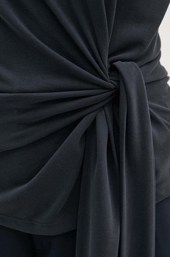 Sisley t-shirt 350XL106A czarny