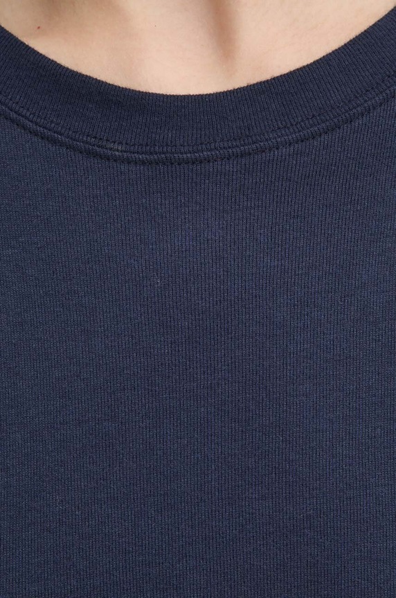 Hollister Co. tricou din bumbac KI339.3693.200 bleumarin