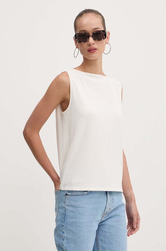 Abercrombie & Fitch top beżowy KI139.4638.101