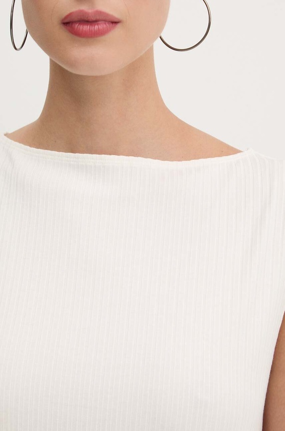Abercrombie & Fitch top KI139.4638.101 beżowy