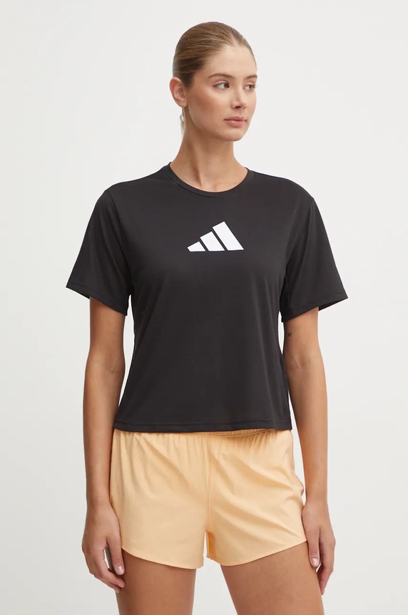 adidas Performance t-shirt treningowy Train Essentials pozostałe czarny JG8614