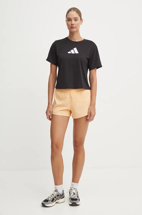 adidas Performance t-shirt treningowy Train Essentials JG8614 czarny AW24