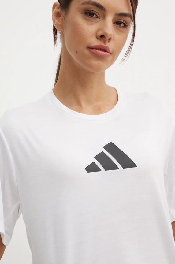 adidas Performance maglietta da allenamento Train Essentials bianco JG8615