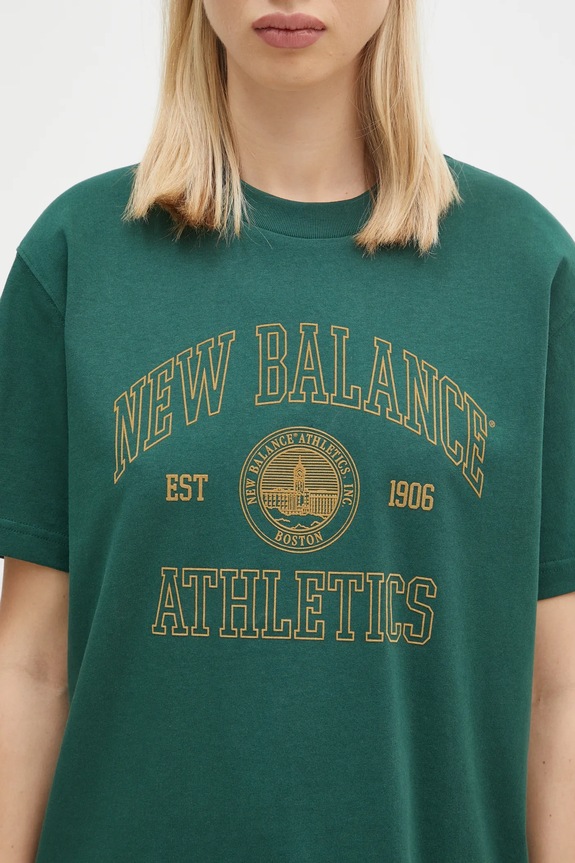 New Balance cotton t-shirt green WT43548NWG