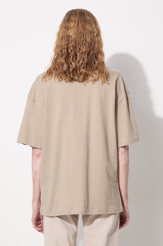 Odzież Alpha Industries t-shirt bawełniany Essentials RL 146061 beżowy