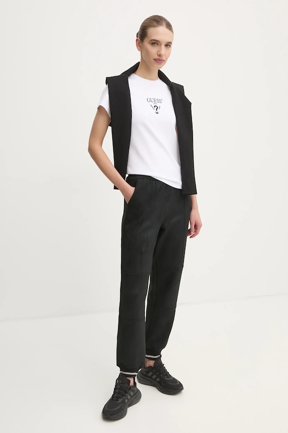 Tričko Guess COLETTE V4YI21.KCDH1 bílá SS26
