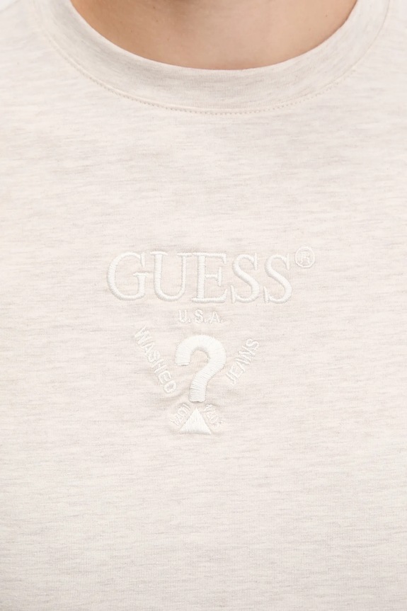 Tričko Guess COLETTE V4YI21.KCDH1 béžová