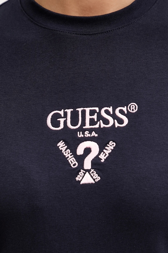 Tričko Guess COLETTE V4YI21.KCDH1 tmavomodrá