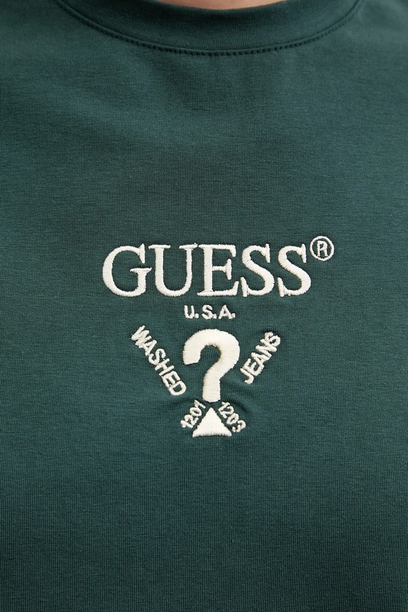 Tričko Guess COLETTE zelená V4YI21.KCDH1