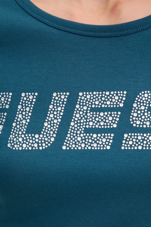 Guess t-shirt KIARA V4BI16.KCIV1 turkusowy