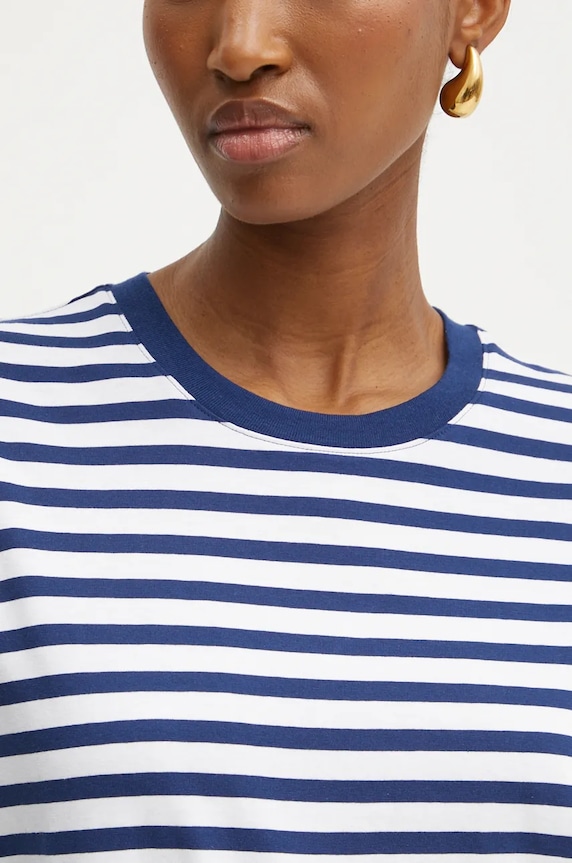 BOSS tricou din bumbac 50457258 albastru