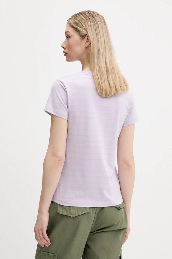 Odjeća Majica kratkih rukava Guess Jeans W4BI53.KCIE1 ljubičasta