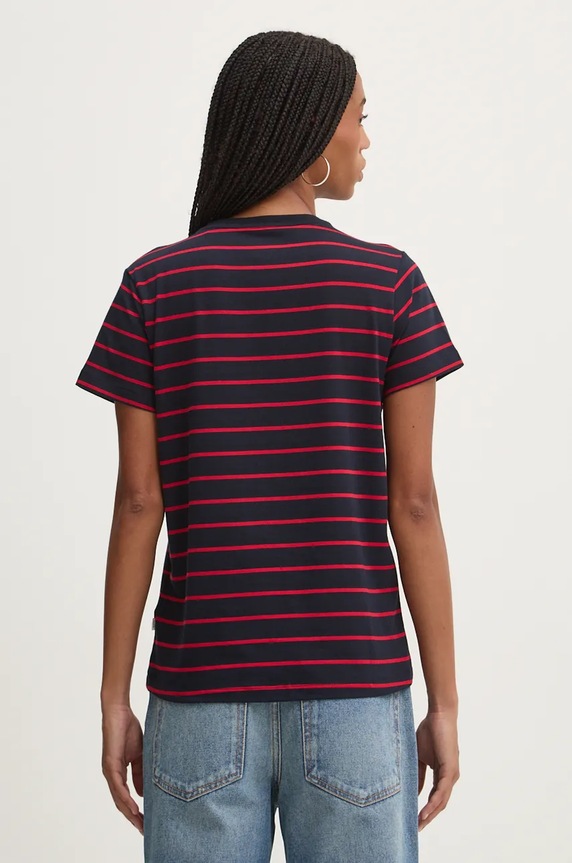 Odzież Guess Jeans t-shirt W4BI53.KCIE1 granatowy