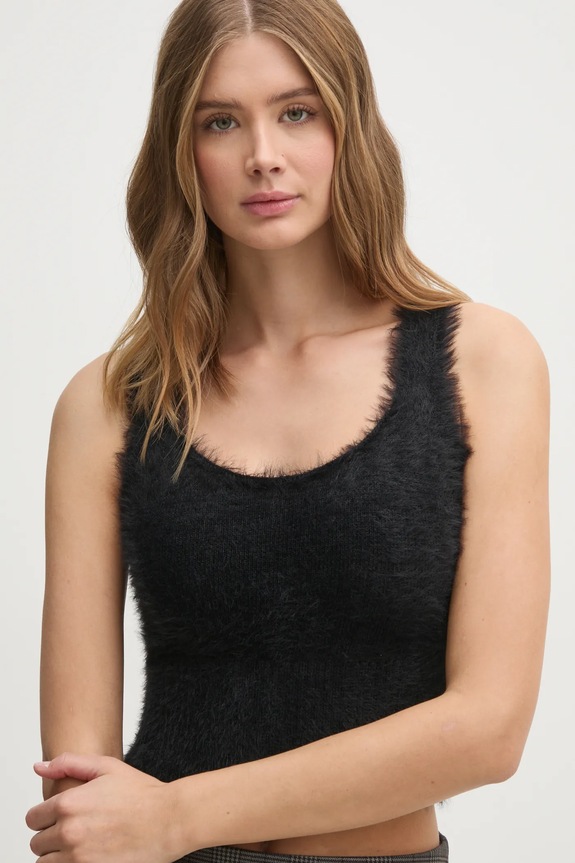 Sisley vesta negru 19VBMH00E