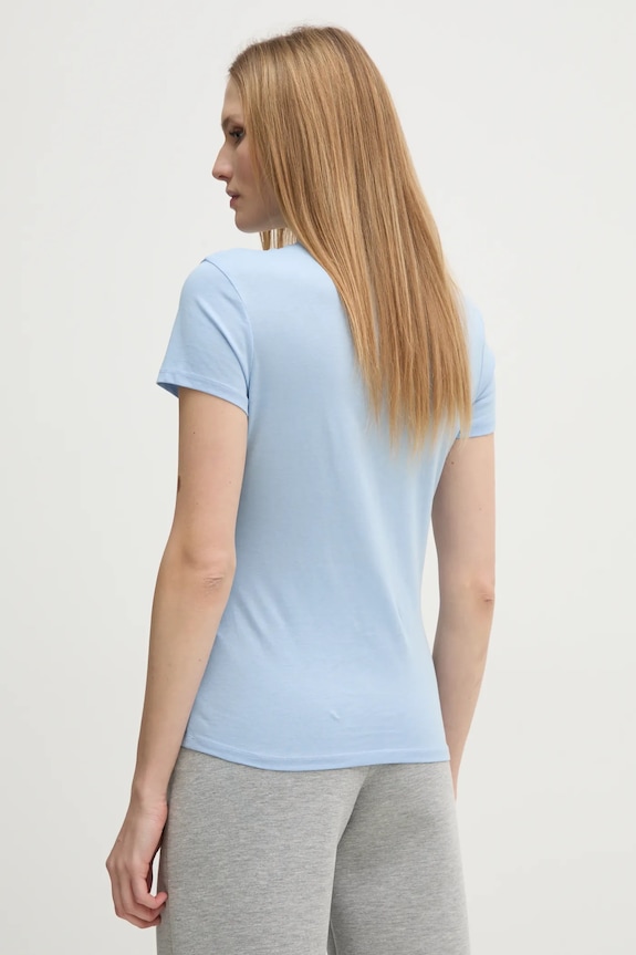 Ruházat Calvin Klein pamut póló K20K208061 kék