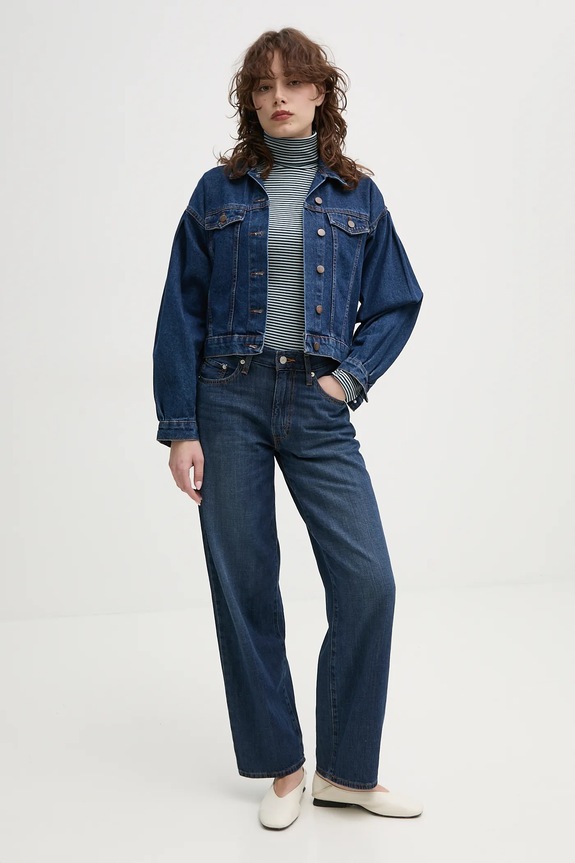 Levi's longsleeve A8769 albastru AW25