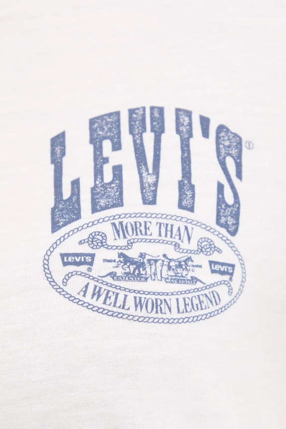 Bavlnené tričko Levi's A8804 biela