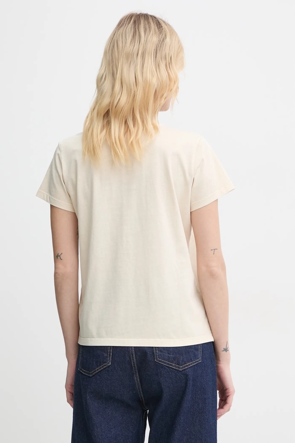 Ruházat Levi's pamut póló A8804 bézs