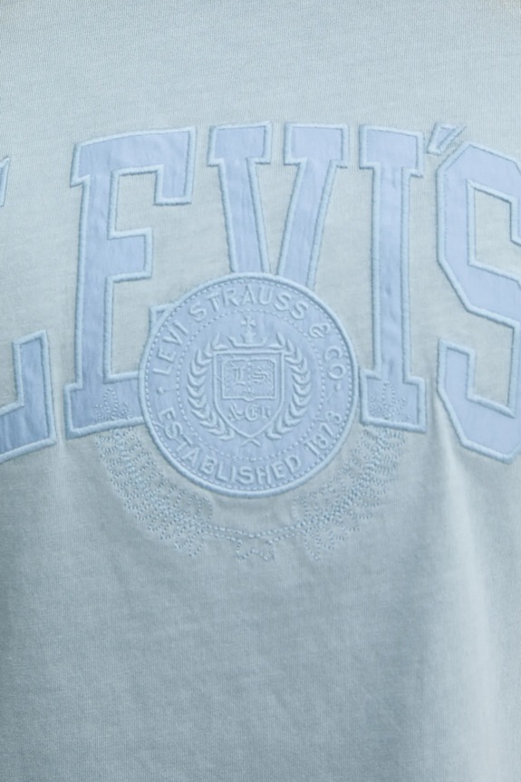 Levi's pamut póló A8804 kék