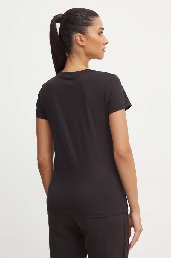 Puma tricou din bumbac 682986 negru AW24