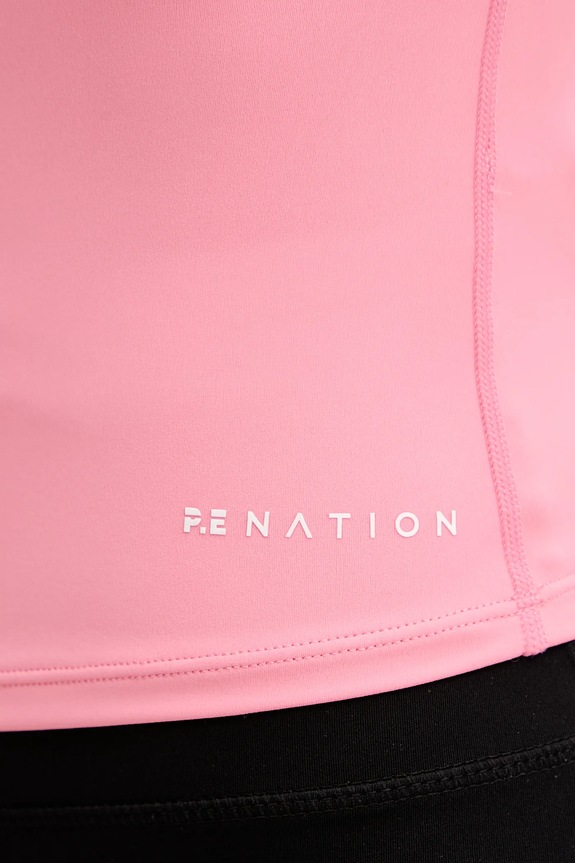 P.E Nation tricou Foundation 243T257 roz