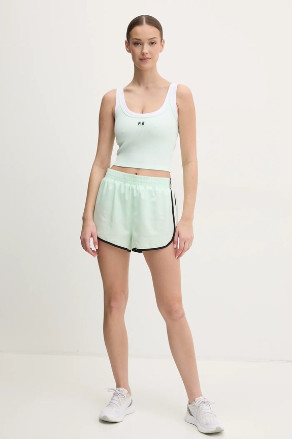 P.E Nation top de antrenament pentru femei Forward 243W134 verde SS26