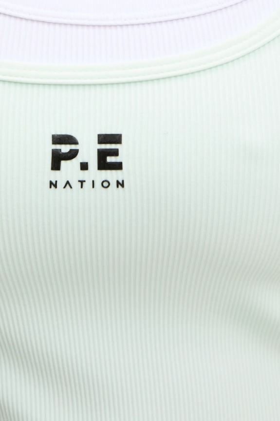 P.E Nation top de antrenament pentru femei Forward 243W134 verde