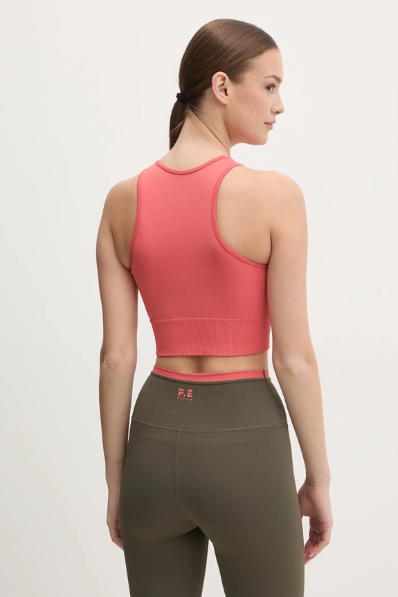 Oblečenie Top P.E Nation Restore Seamless 243W294 oranžová