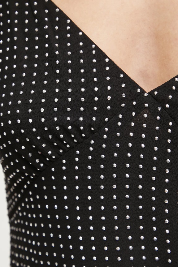 Top MICHAEL Michael Kors MF440P77R3 μαύρο