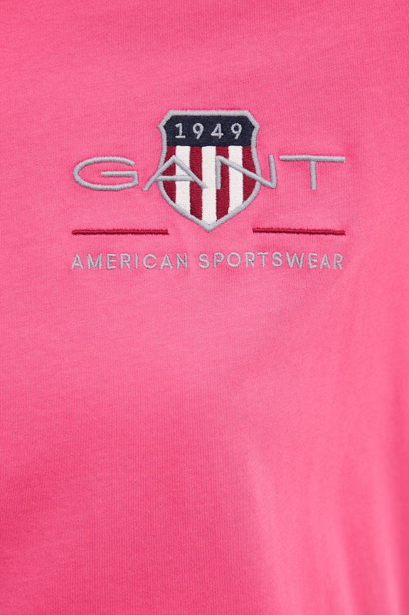 Gant tricou din bumbac 4200277 roz