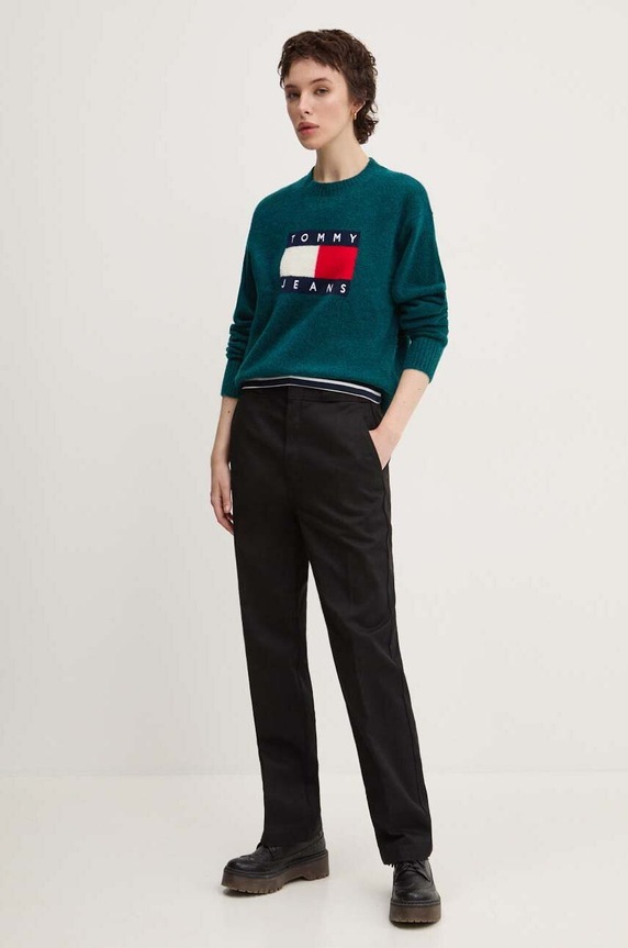 Tommy Jeans top DW0DW19816 granatowy AW24