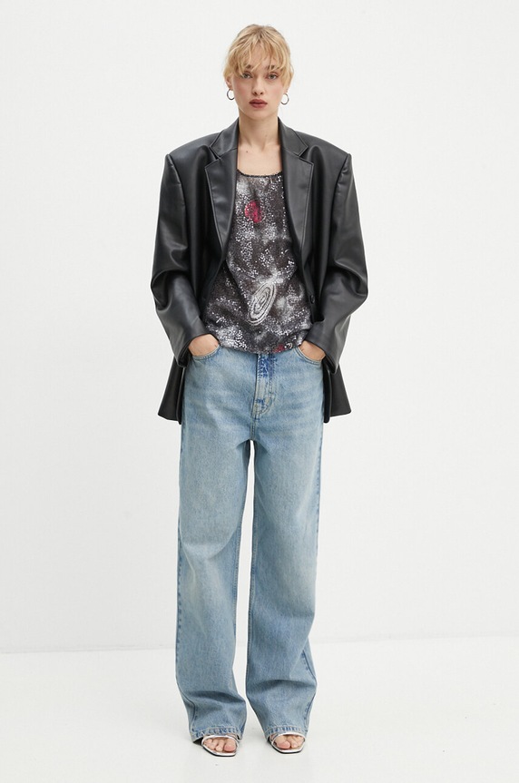Top Moschino Jeans 0815.8738 viacfarebná AW24