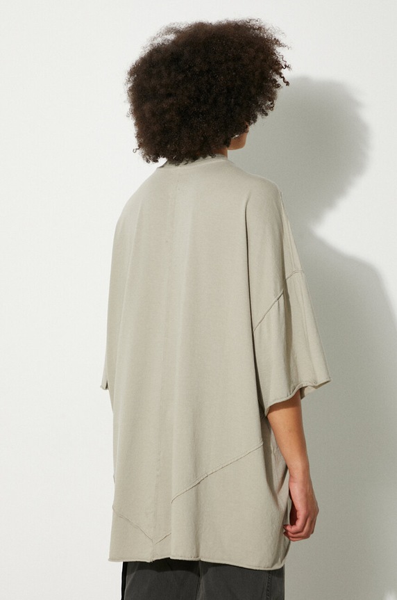 Clothing Rick Owens cotton t-shirt Tommy T DS02D2209.RNET1 beige