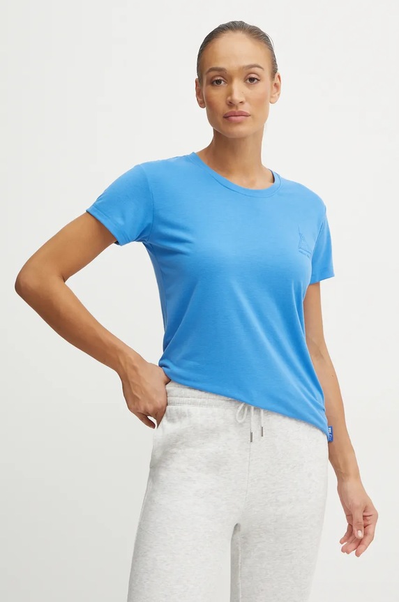 Helly Hansen t-shirt SKOG sovrastampa blu 63083