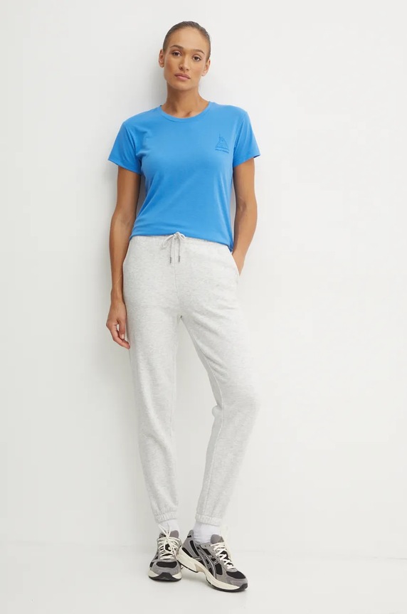 Helly Hansen t-shirt SKOG 63083 blu SS25