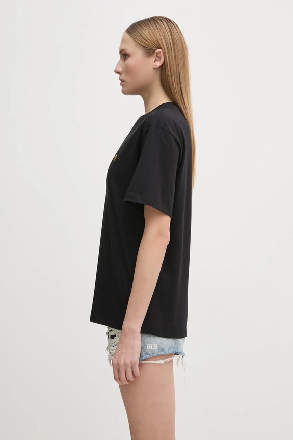 Carhartt WIP t-shirt in cotone S/S Chase I033045.00FXX nero AW24