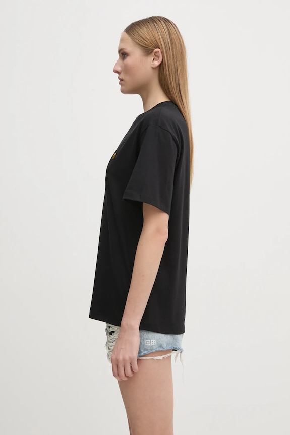 Carhartt WIP t-shirt in cotone S/S Chase I033045.00FXX nero AW24