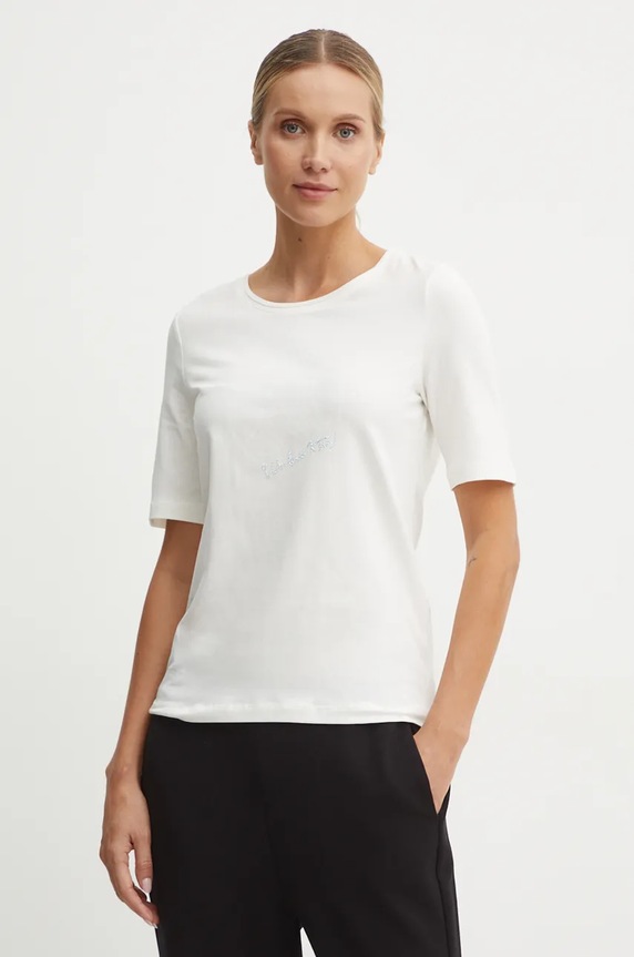 Sportalm t-shirt elasztánnal fehér 1812524705
