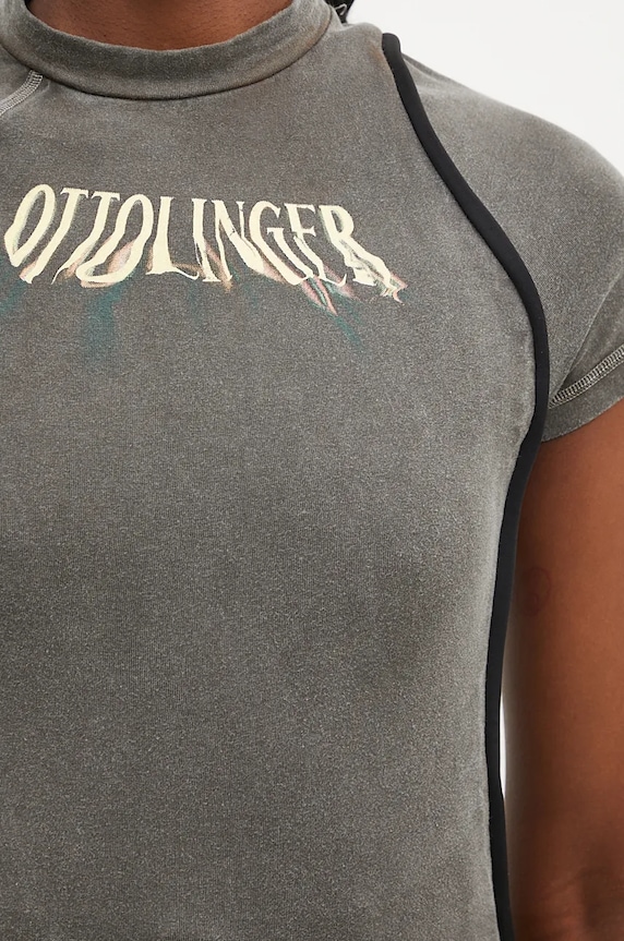 Ottolinger t-shirt Deconstructed Fitted T-Shirt grigio 2215013511