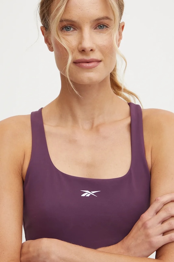 Sportski grudnjak Reebok LUX Collection ljubičasta 100205823