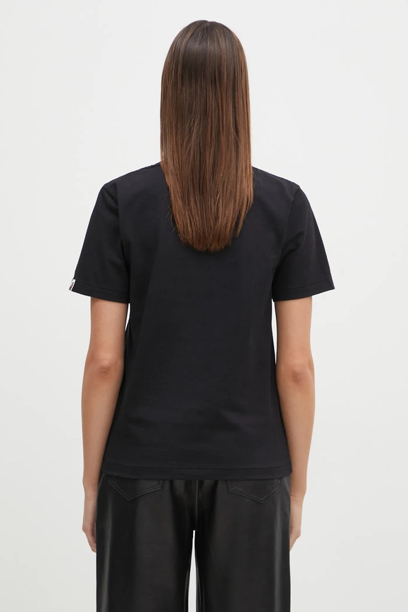 Clothing A Bathing Ape cotton t-shirt ABC CAMO MILO ON APE HEAD TEE 2K80210102 black