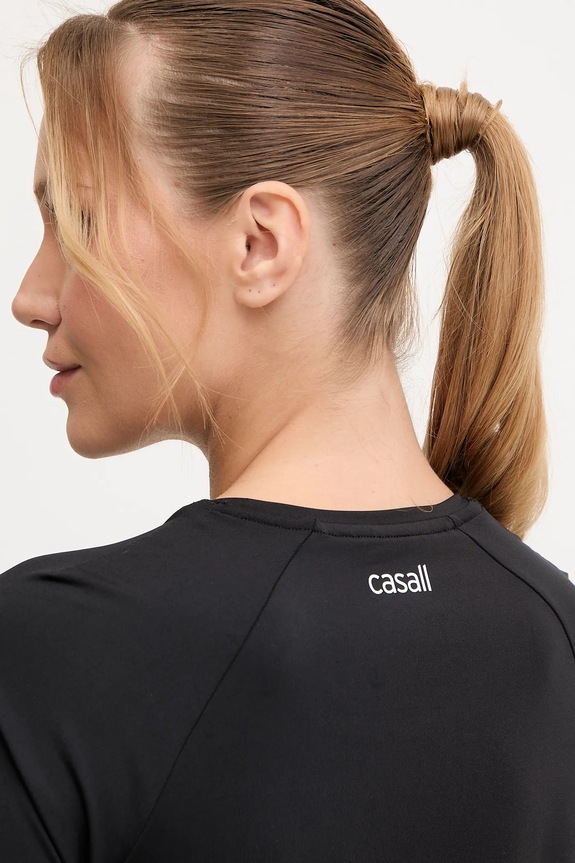 Casall T-shirt treningowy damski Essential 24201 czarny