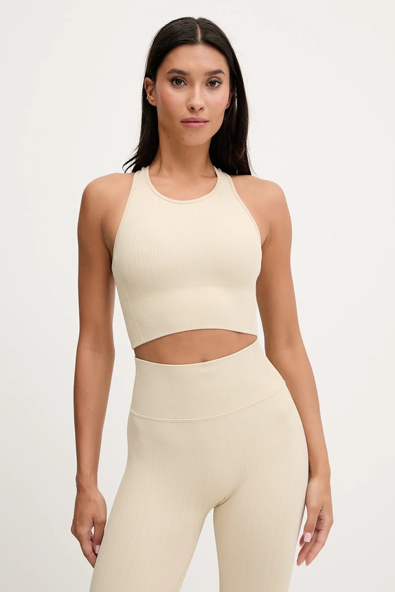Casall sportmelltartó jógázáshoz Multi Rib bézs 24130