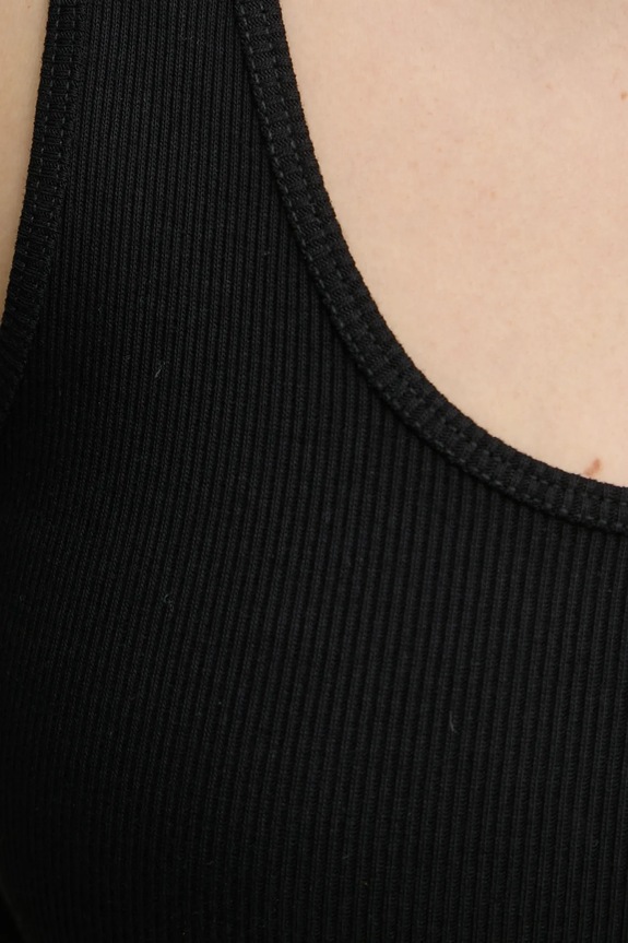 Bavlnený top By Malene Birger ANISA Q71679010Z čierna