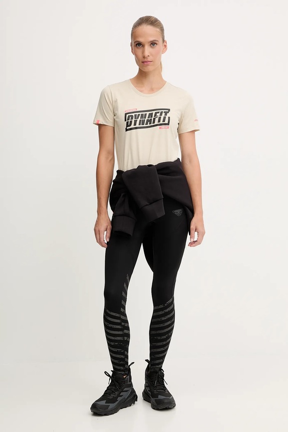 Dynafit t-shirt Graphic 08.0000070999 beżowy SS26