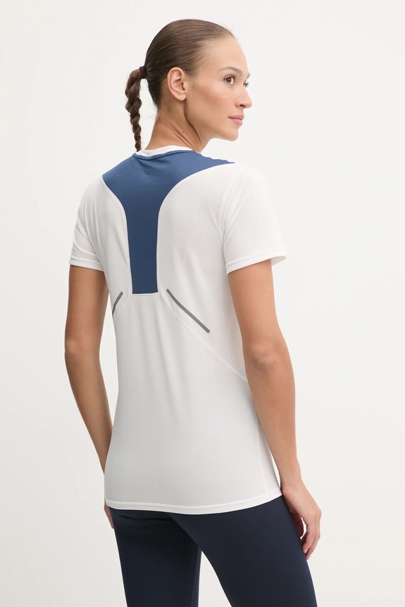 Ρούχα Μπλουζάκι για τρέξιμο Mizuno DryAeroFlow J2GAB004 λευκό
