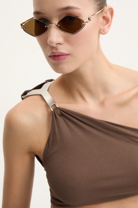 Rick Owens Lilies top brown LI02D5192RV