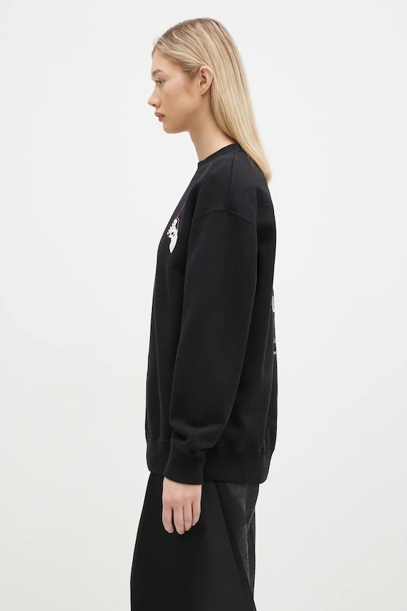 Undercover bluza bawełniana C/S UC2D1894.3 czarny AW24